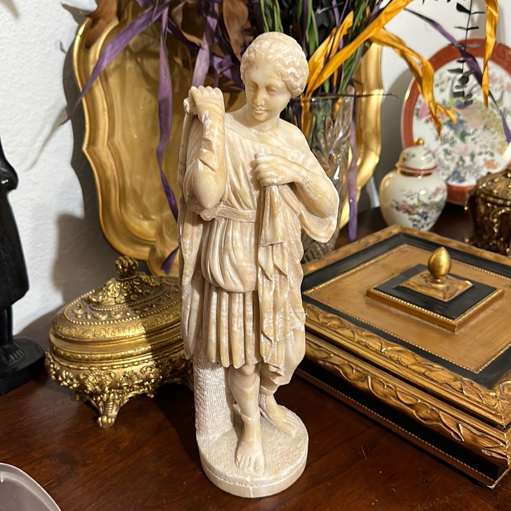 Neoclassical Alabaster Sculpter